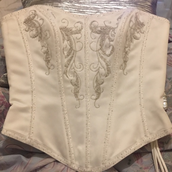 Essense Tops - Essense Beaded Bridal Wedding Separate Corset Top